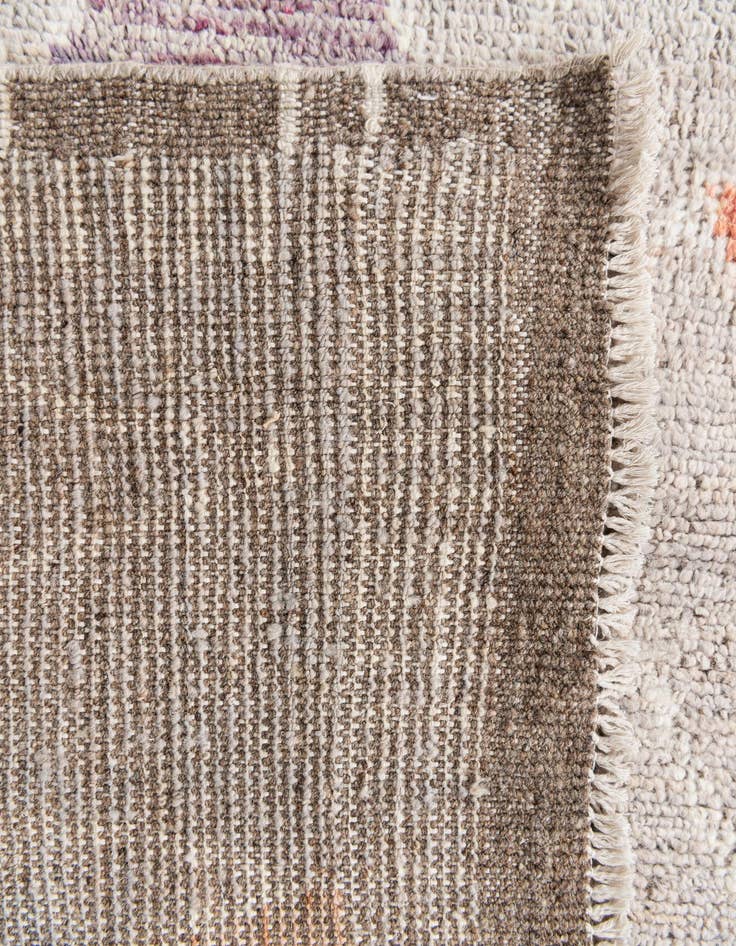Detail image of 9' x 11' 10 Hand Knotted Moroccan Wool Rug