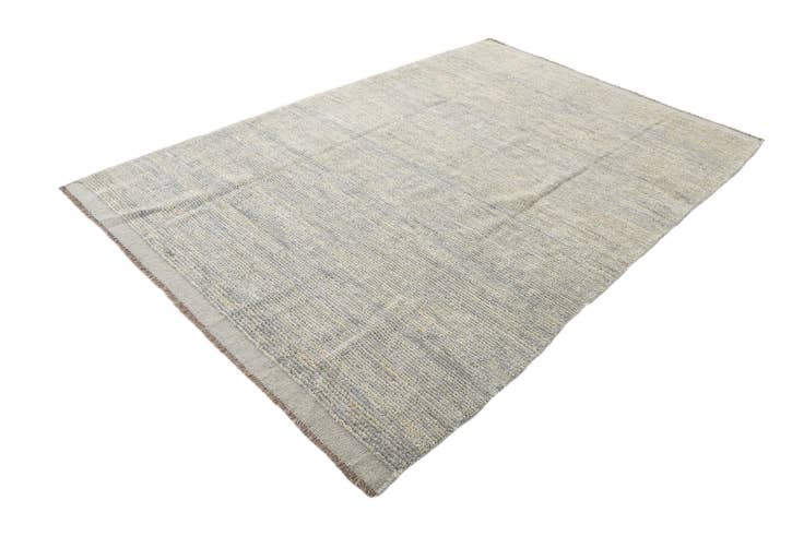 Detail image of 5' 9 x 8' 9 Hand Knotted Moroccan Wool Rug