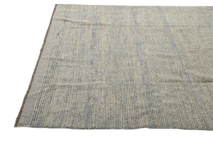 Detail image of 5' 9 x 8' 9 Hand Knotted Moroccan Wool Rug