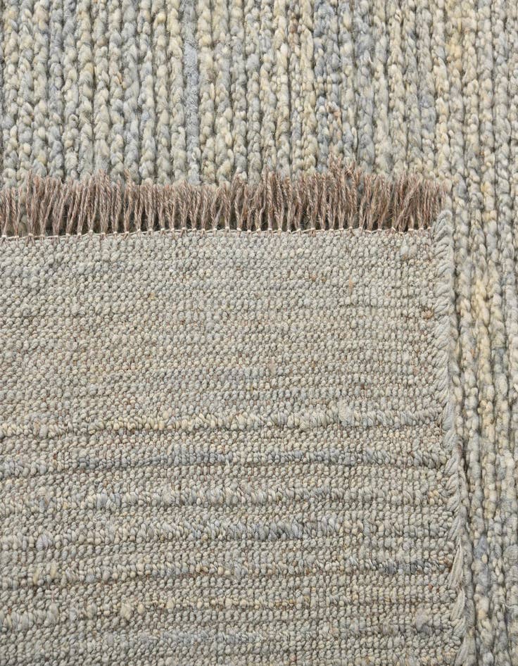 Detail image of 5' 9 x 8' 9 Hand Knotted Moroccan Wool Rug