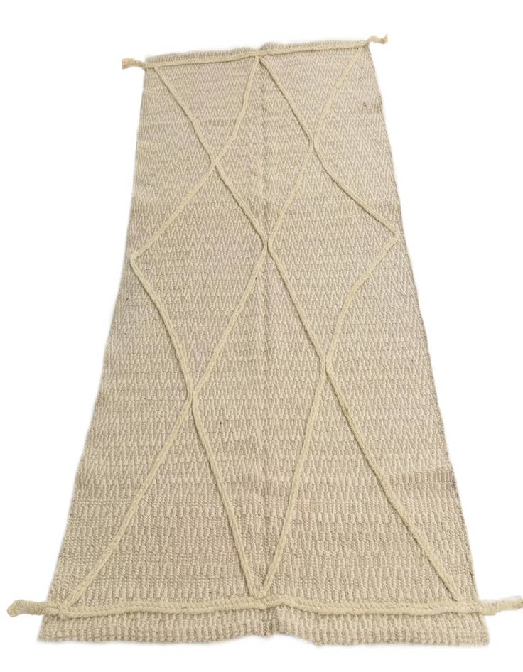 Detail image of 3' 4 x 6' 3  Hand Knotted Moroccan Wool Rug