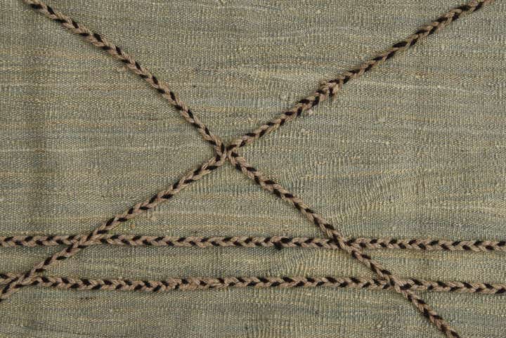 8' 6 x 9' 5 Hand Knotted Moroccan Wool Rug