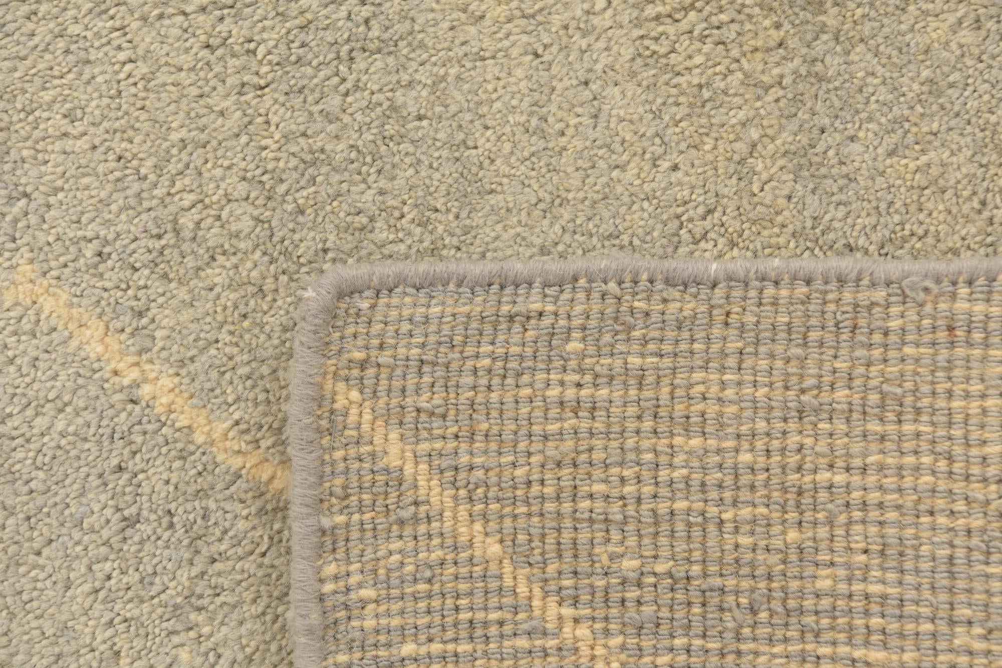 4' 8 x 6' 5 Hand Knotted Moroccan Wool Rug