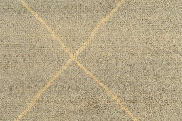 4' 8 x 6' 6 Hand Knotted Moroccan Wool Rug