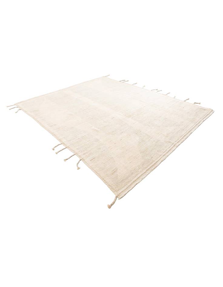 Detail image of 8' x 10' Hand Knotted Moroccan Wool Rug