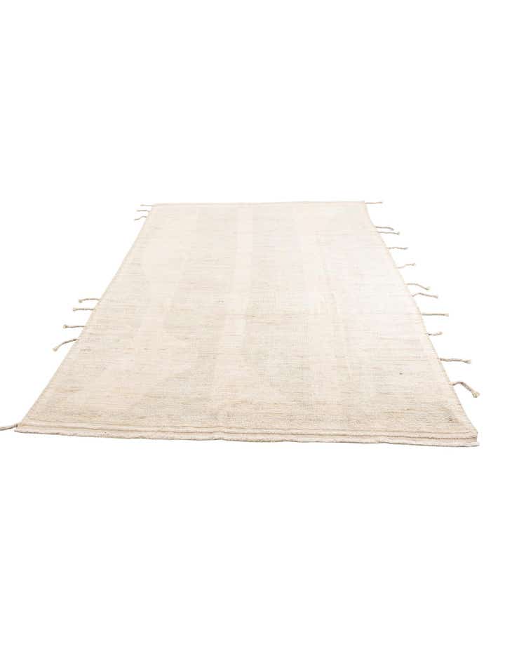 8' x 10' Hand Knotted Moroccan Wool Rug