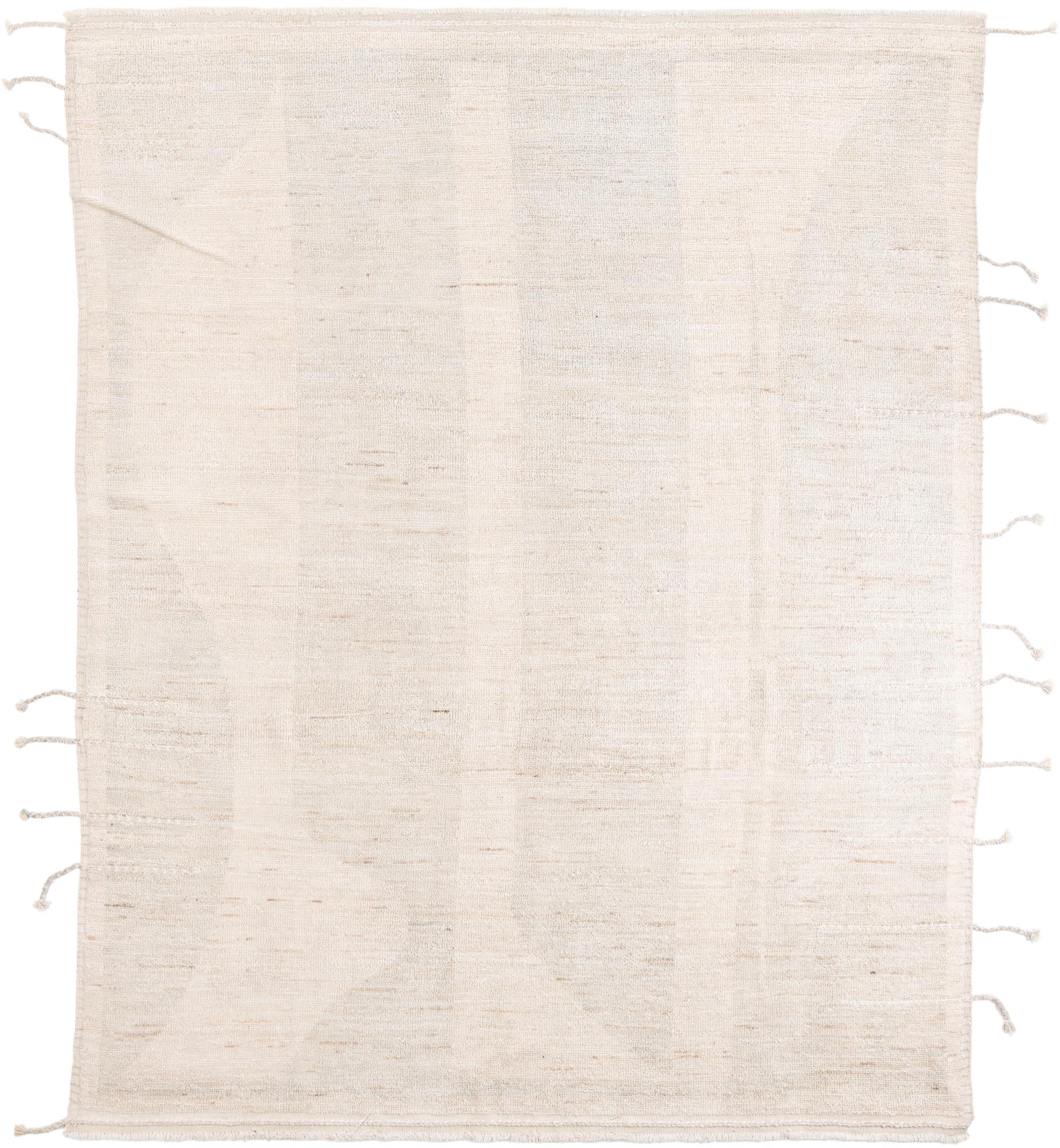 8' x 10' Hand Knotted Moroccan Wool Rug