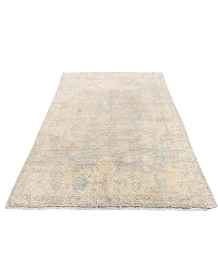 Detail image of 5' 6 x 8' 1  Hand Knotted Moroccan Wool Rug