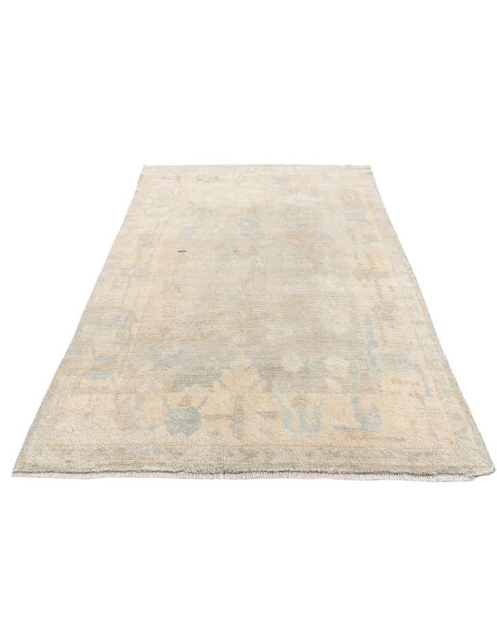 5' 6 x 8' 1 Hand Knotted Moroccan Wool Rug