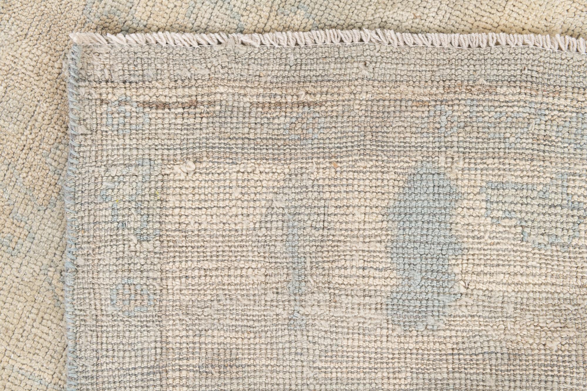 5' 6 x 8' 1 Hand Knotted Moroccan Wool Rug