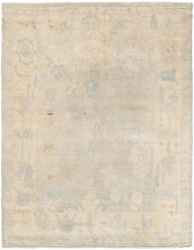 Detail image of 5' 6 x 8' 1 Hand Knotted Moroccan Wool Rug