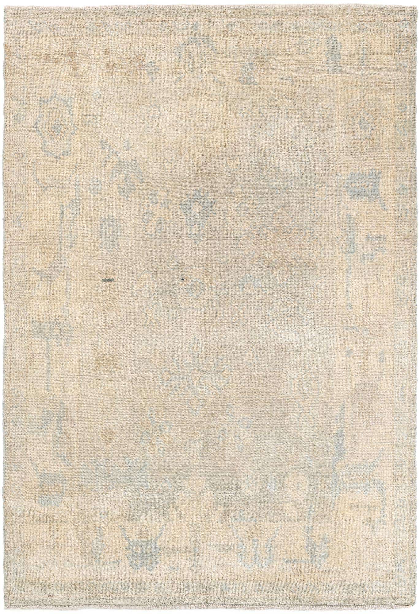 5' 6 x 8' 1 Hand Knotted Moroccan Wool Rug