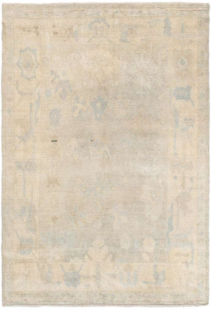 5' 6 x 8' 1 Hand Knotted Moroccan Wool Rug