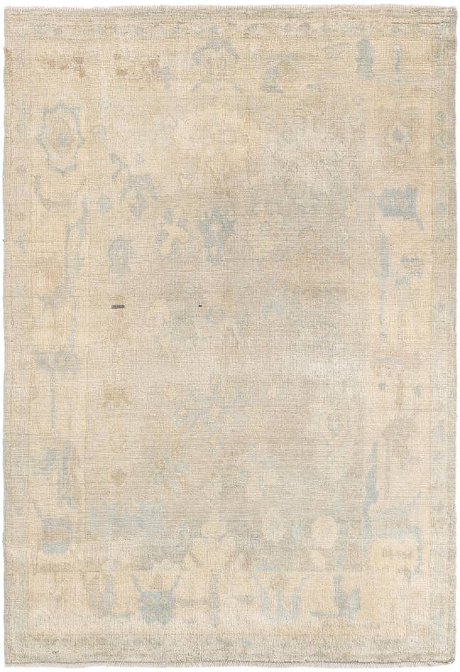 Detail image of 5' 6 x 8' 1 Hand Knotted Moroccan Wool Rug