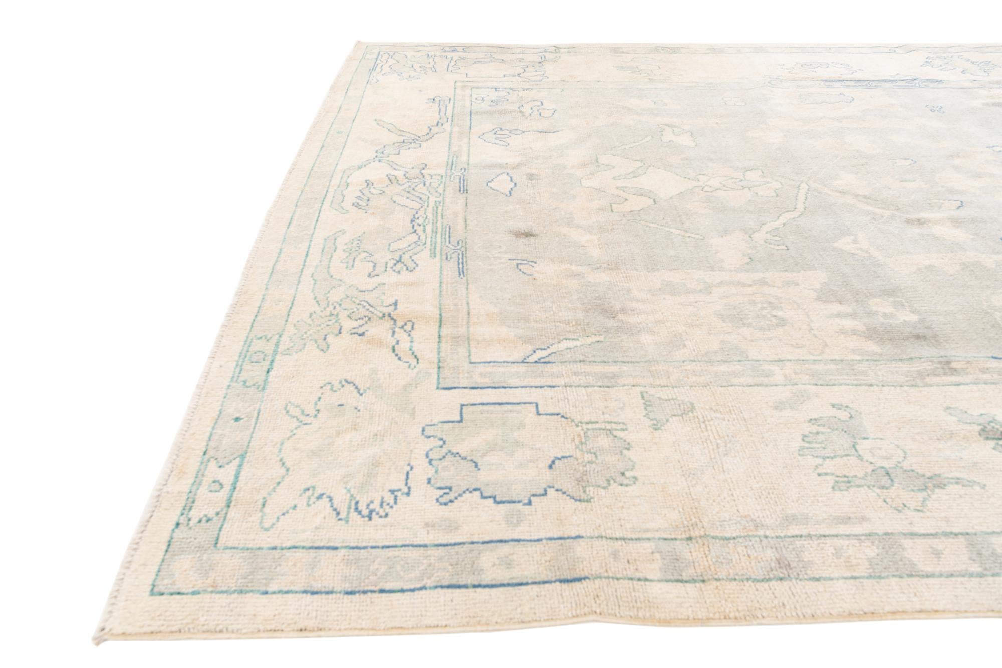 8' 6 x 10' 2 Hand Knotted Moroccan Wool Rug