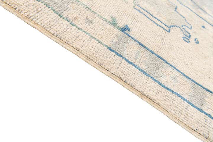 8' 6 x 10' 2 Hand Knotted Moroccan Wool Rug