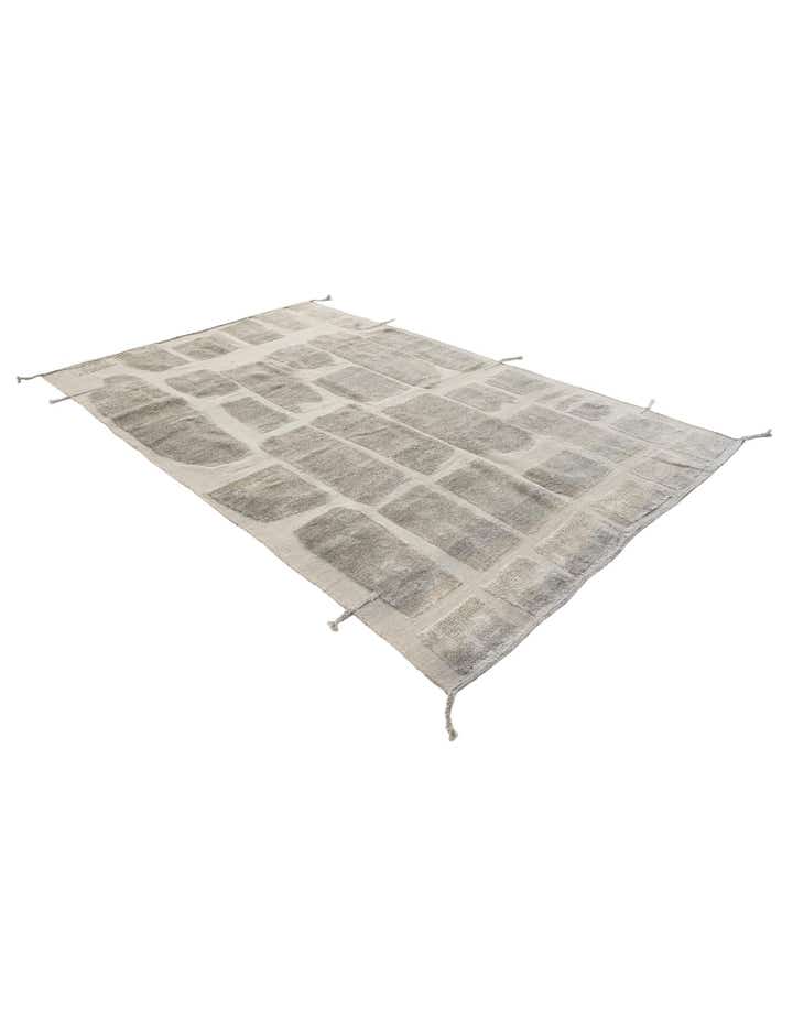 6' 4 x 10' Hand Knotted Moroccan Wool Rug