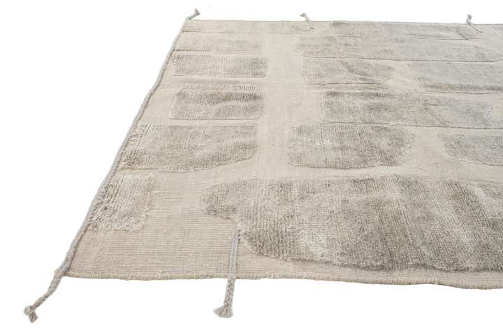 6' 4 x 10' Hand Knotted Moroccan Wool Rug