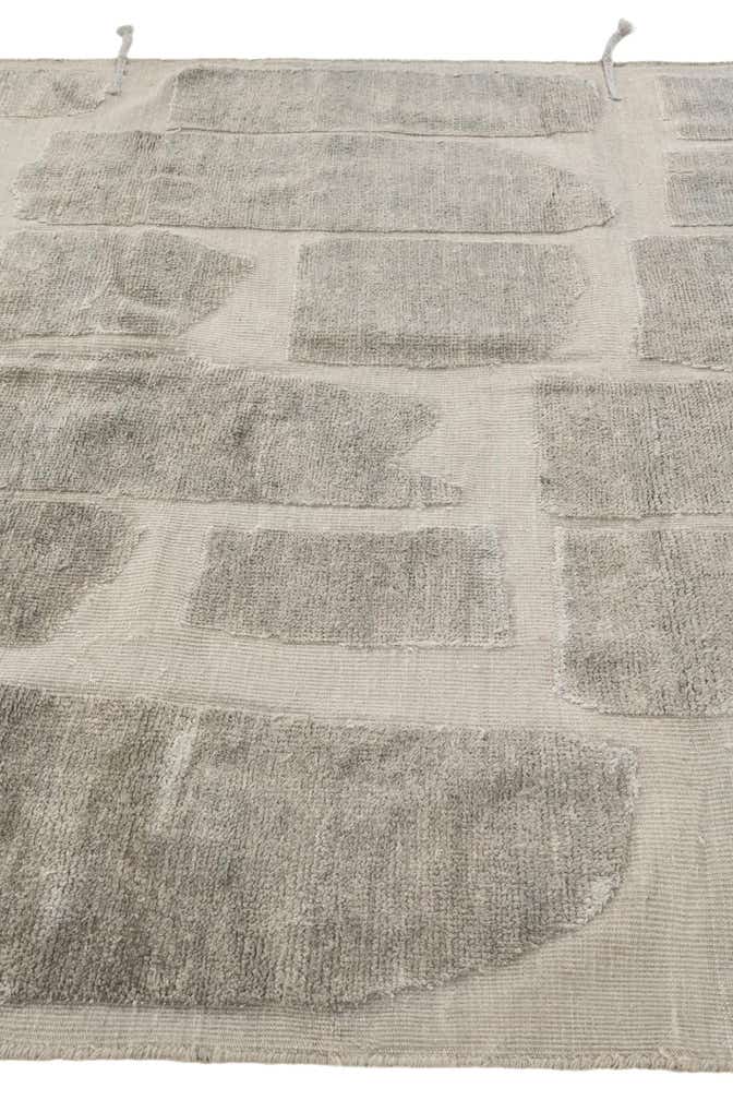 6' 4 x 10' Hand Knotted Moroccan Wool Rug