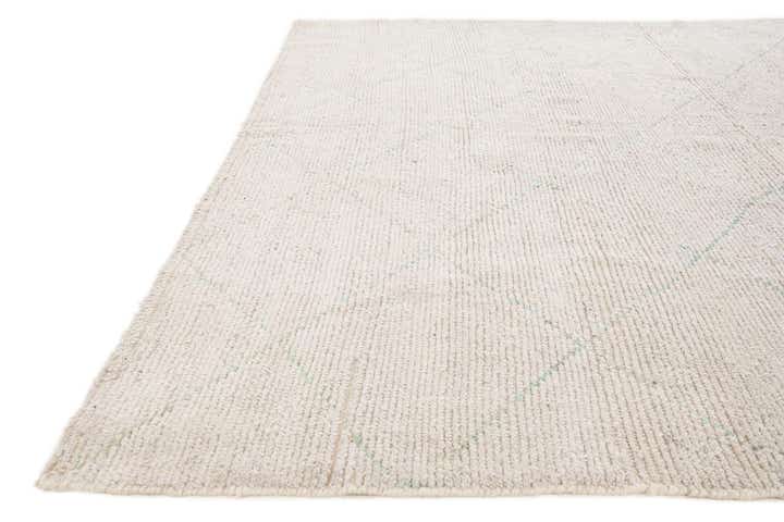 6' 6 x 8' 7 Hand Knotted Moroccan Wool Rug