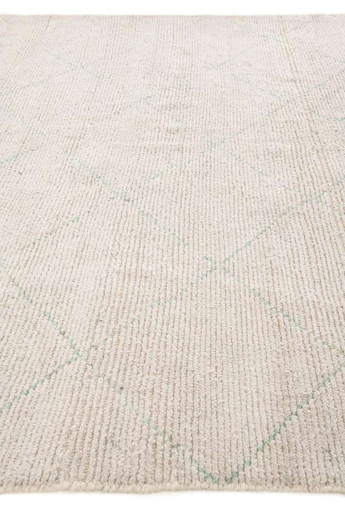 6' 6 x 8' 7 Hand Knotted Moroccan Wool Rug