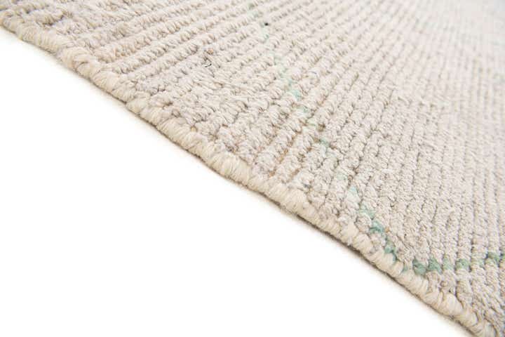 6' 6 x 8' 7 Hand Knotted Moroccan Wool Rug