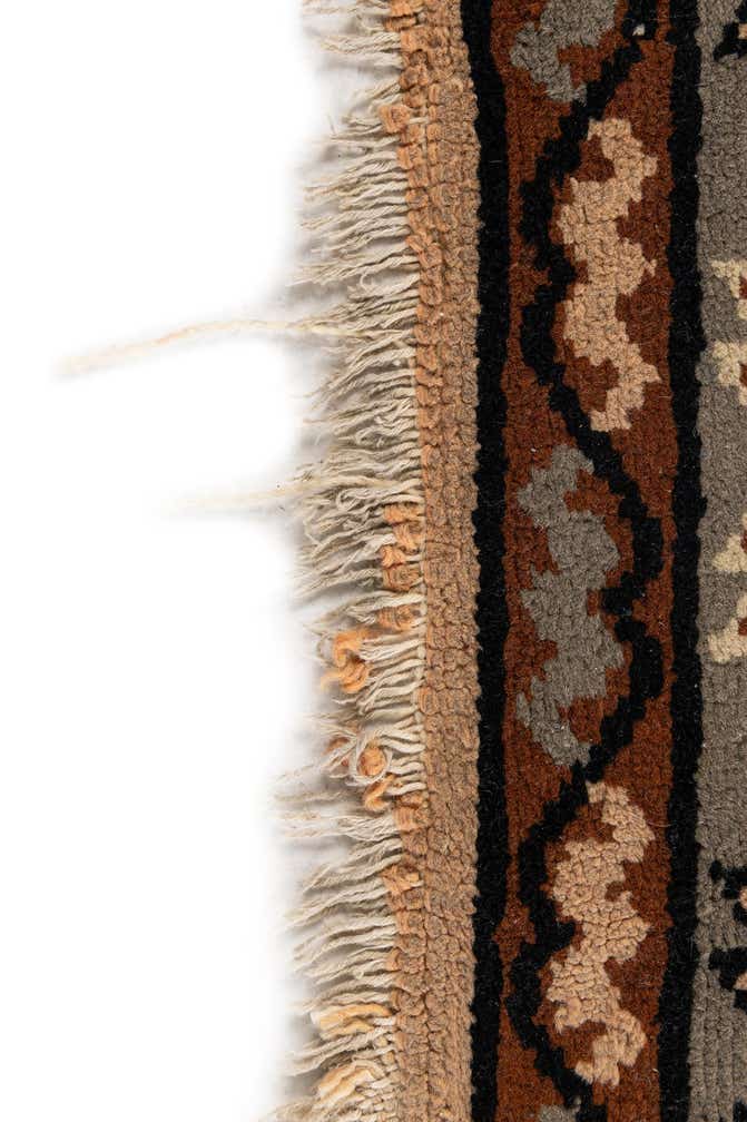 6' 6 x 9' 7 Hand Knotted Moroccan Wool Rug