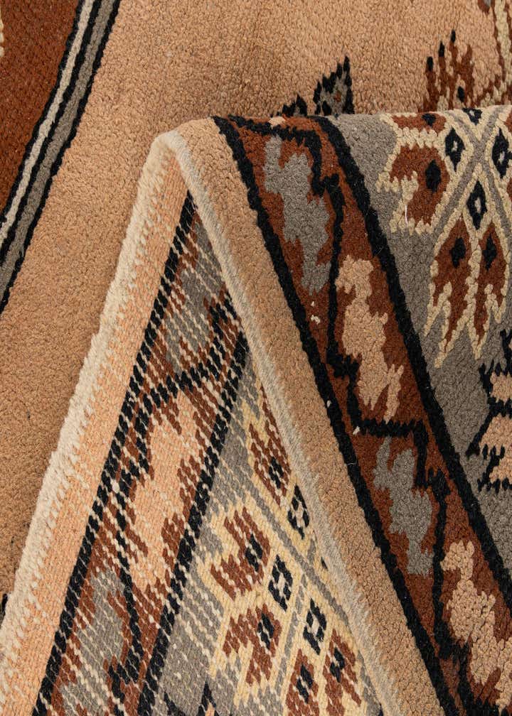 6' 6 x 9' 7 Hand Knotted Moroccan Wool Rug