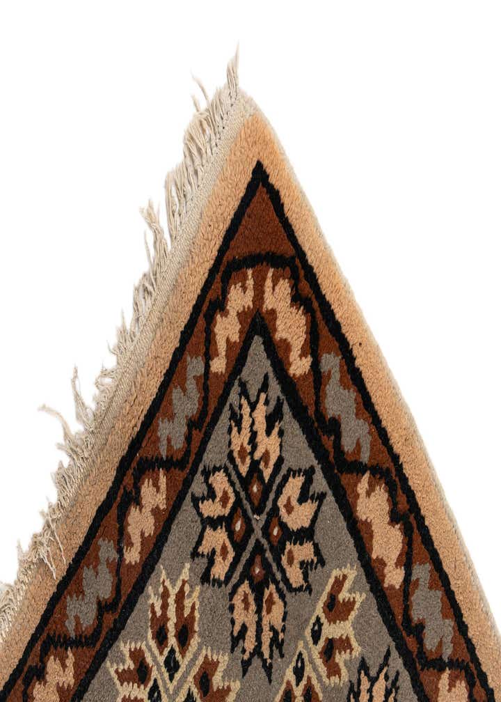 6' 6 x 9' 7 Hand Knotted Moroccan Wool Rug