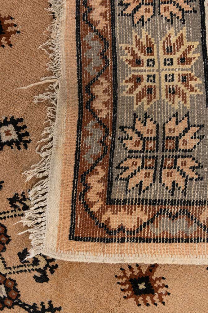 6' 6 x 9' 7 Hand Knotted Moroccan Wool Rug