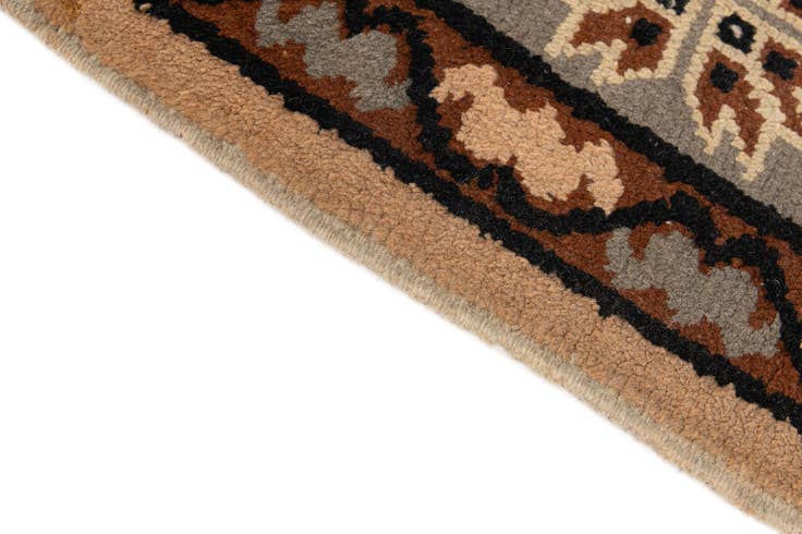 Detail image of 6' 6 x 9' 7 Hand Knotted Moroccan Wool Rug