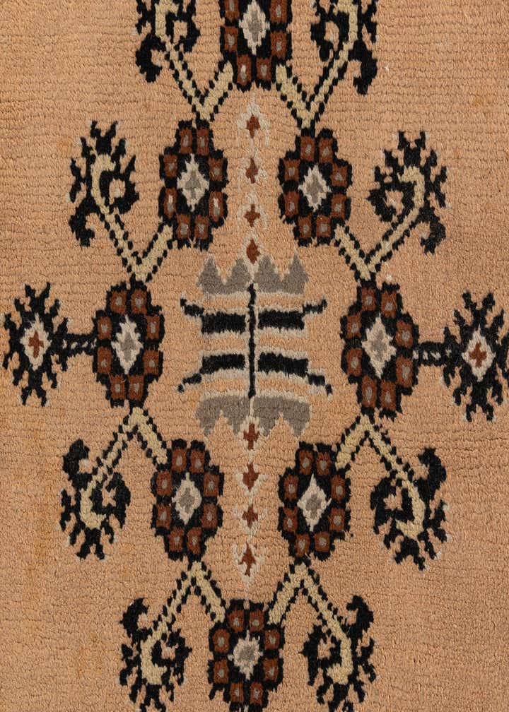 6' 6 x 9' 7 Hand Knotted Moroccan Wool Rug