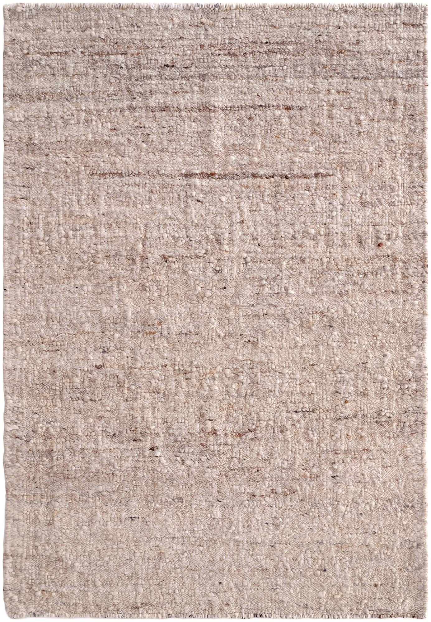 4' 1 x 5' 9 Hand Knotted Moroccan Wool Rug