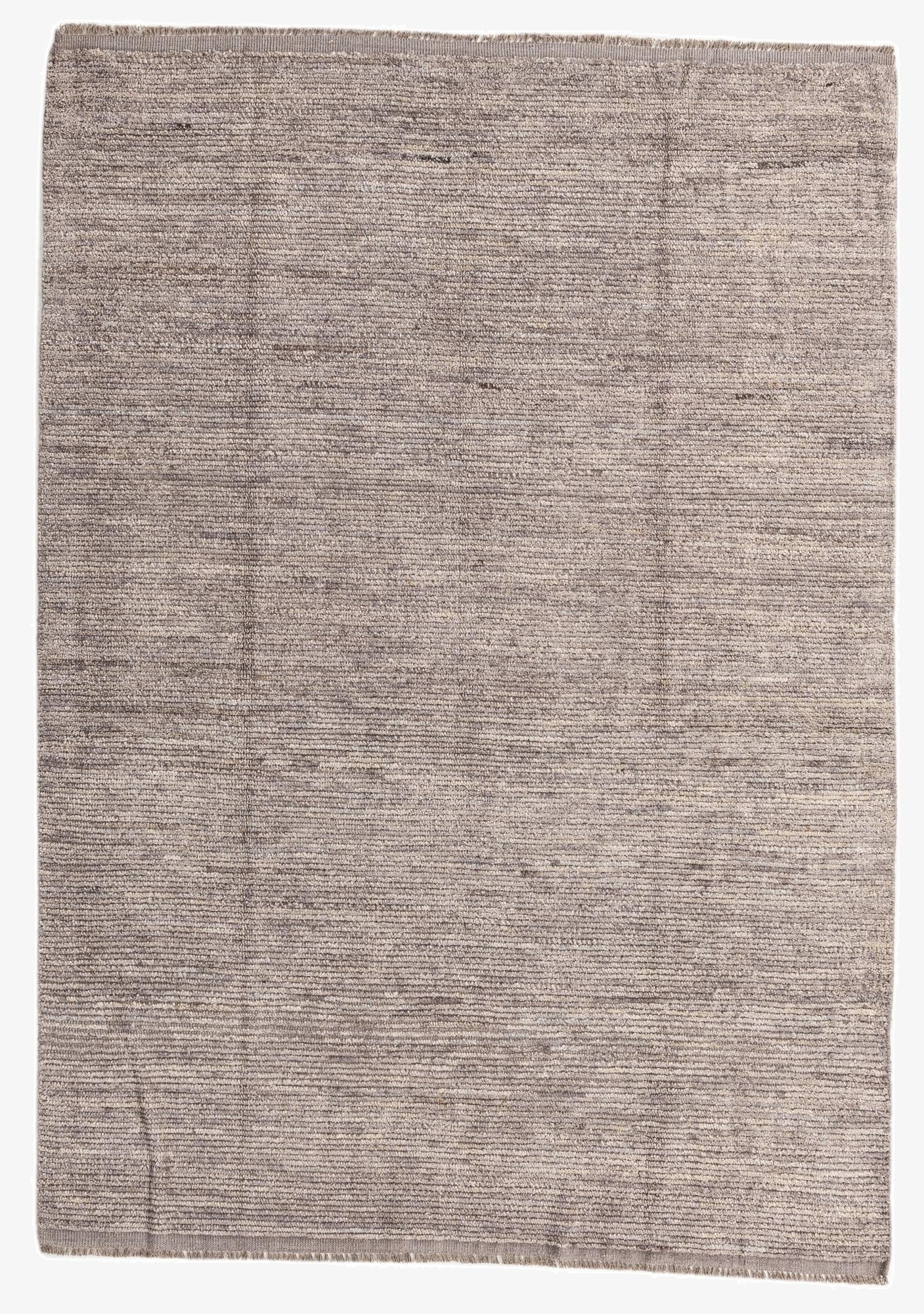 5' 10 x 8' 3  Hand Knotted Moroccan Wool Rug