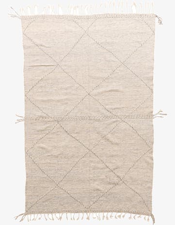 6' 5 x 9' 9 Hand Knotted Moroccan Wool Rug