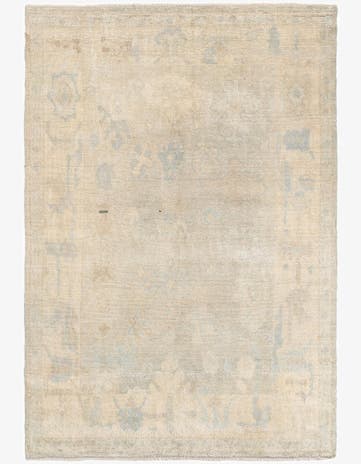 5' 6 x 8' 1 Hand Knotted Moroccan Wool Rug