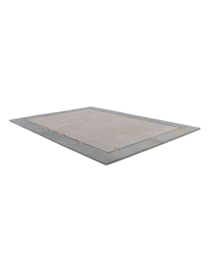 4' 9 x 6' 7 Hand Knotted Nepal Wool Rug