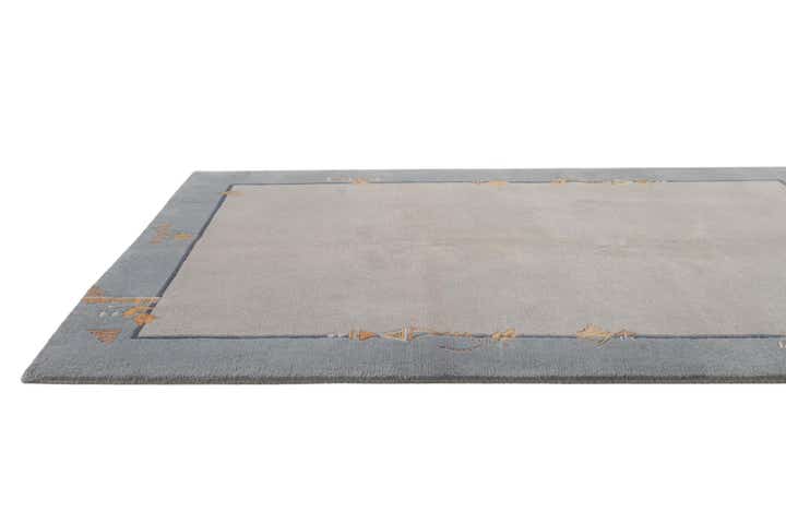 4' 9 x 6' 7 Hand Knotted Nepal Wool Rug