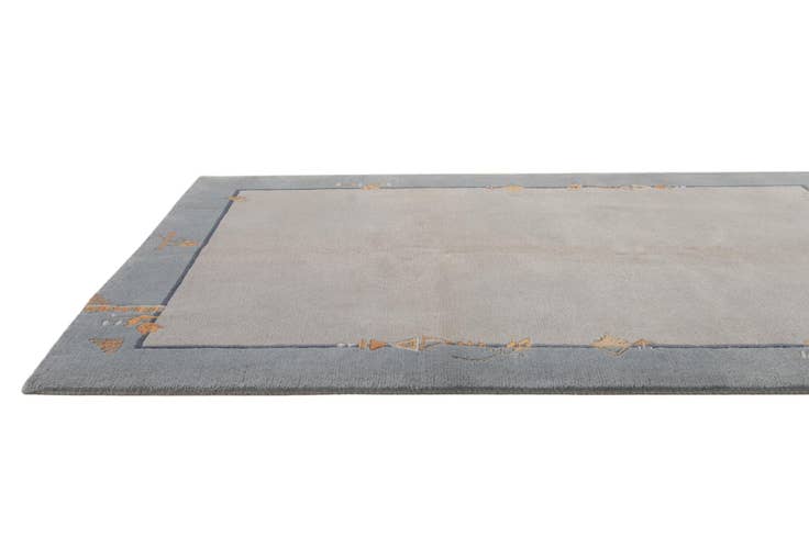 Detail image of 4' 9 x 6' 7 Hand Knotted Nepal Wool Rug