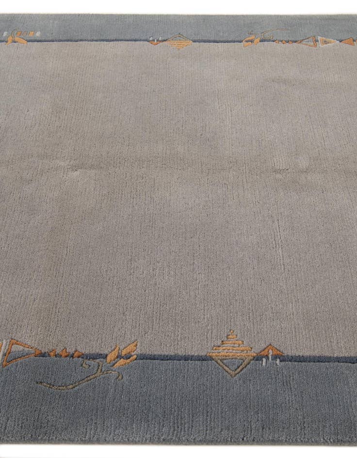 Detail image of 4' 9 x 6' 7  Hand Knotted Nepal Wool Rug