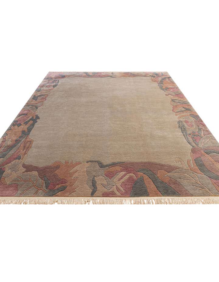 8' 4 x 11' 5 Hand Knotted Nepal Wool Rug