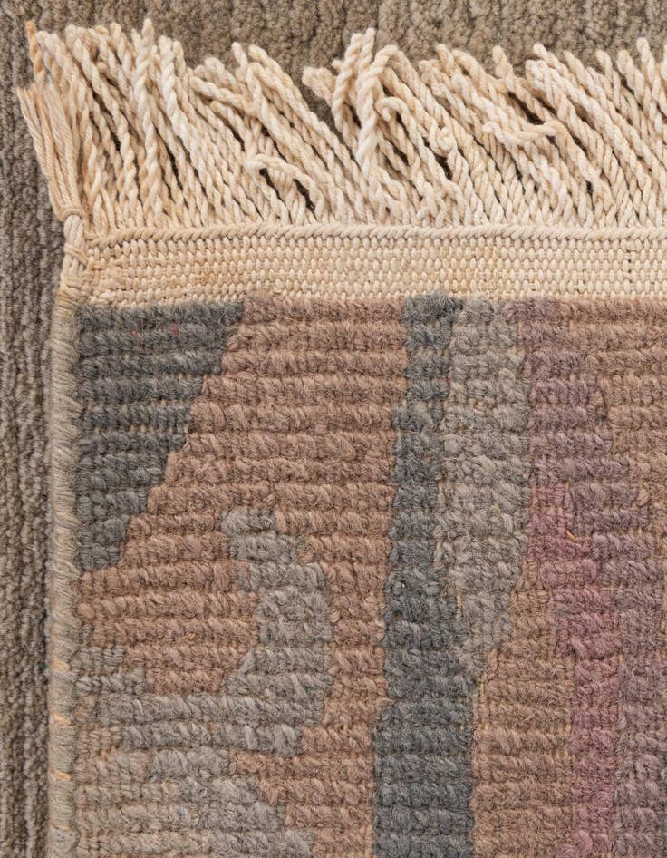 Detail image of 8' 4 x 11' 5  Hand Knotted Nepal Wool Rug