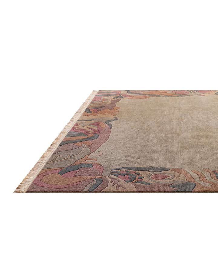 8' 4 x 11' 5 Hand Knotted Nepal Wool Rug