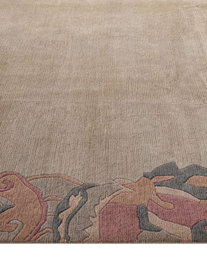 8' 4 x 11' 5 Hand Knotted Nepal Wool Rug