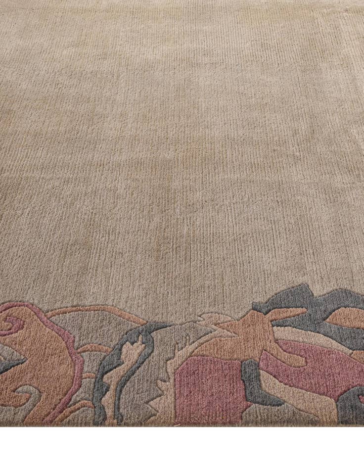 Detail image of 8' 4 x 11' 5 Hand Knotted Nepal Wool Rug