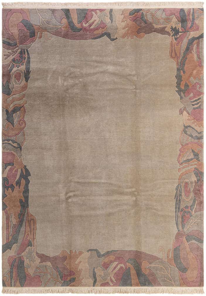 8' 4 x 11' 5 Hand Knotted Nepal Wool Rug