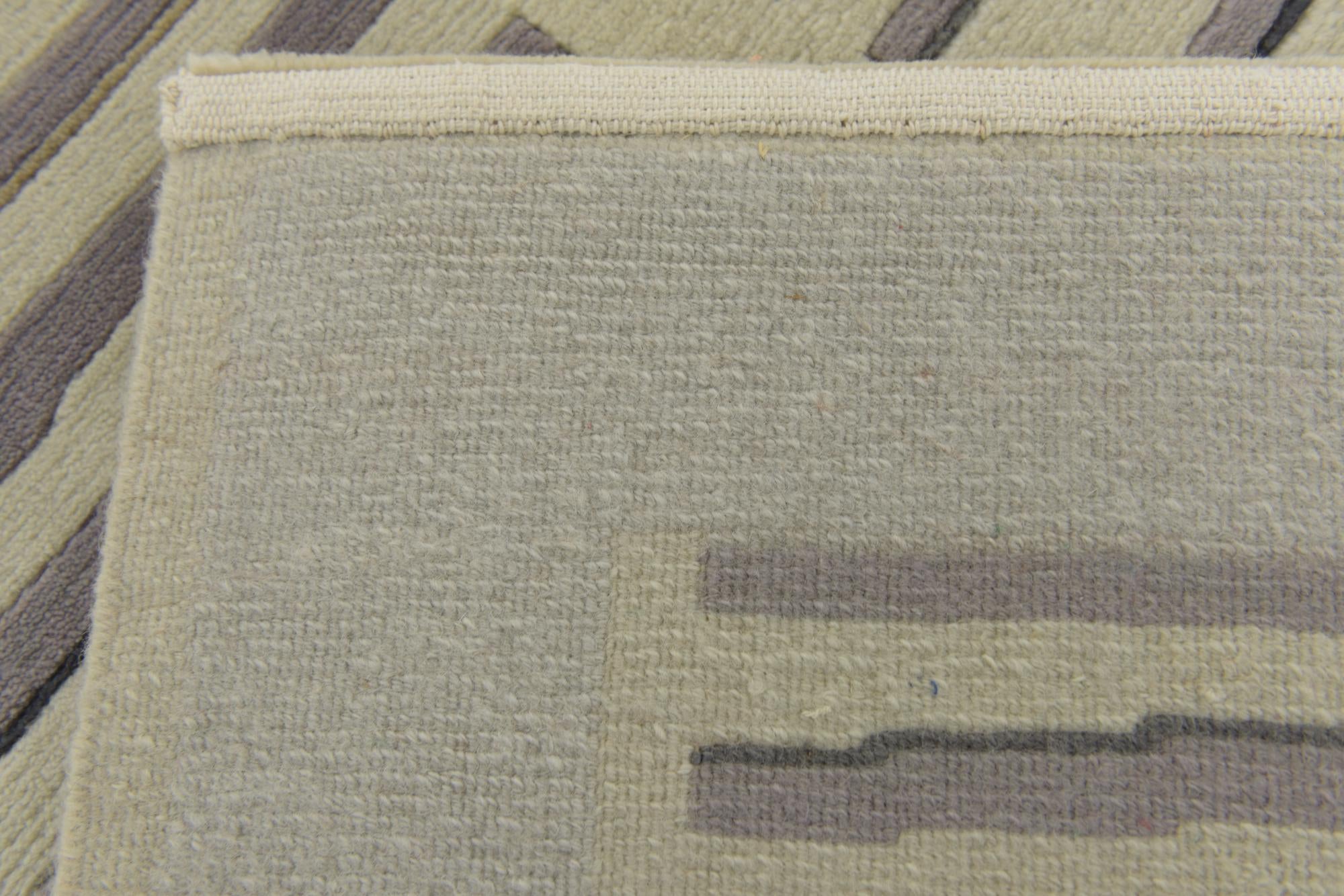5' x 6' 6 Hand Knotted Nepal Wool Rug