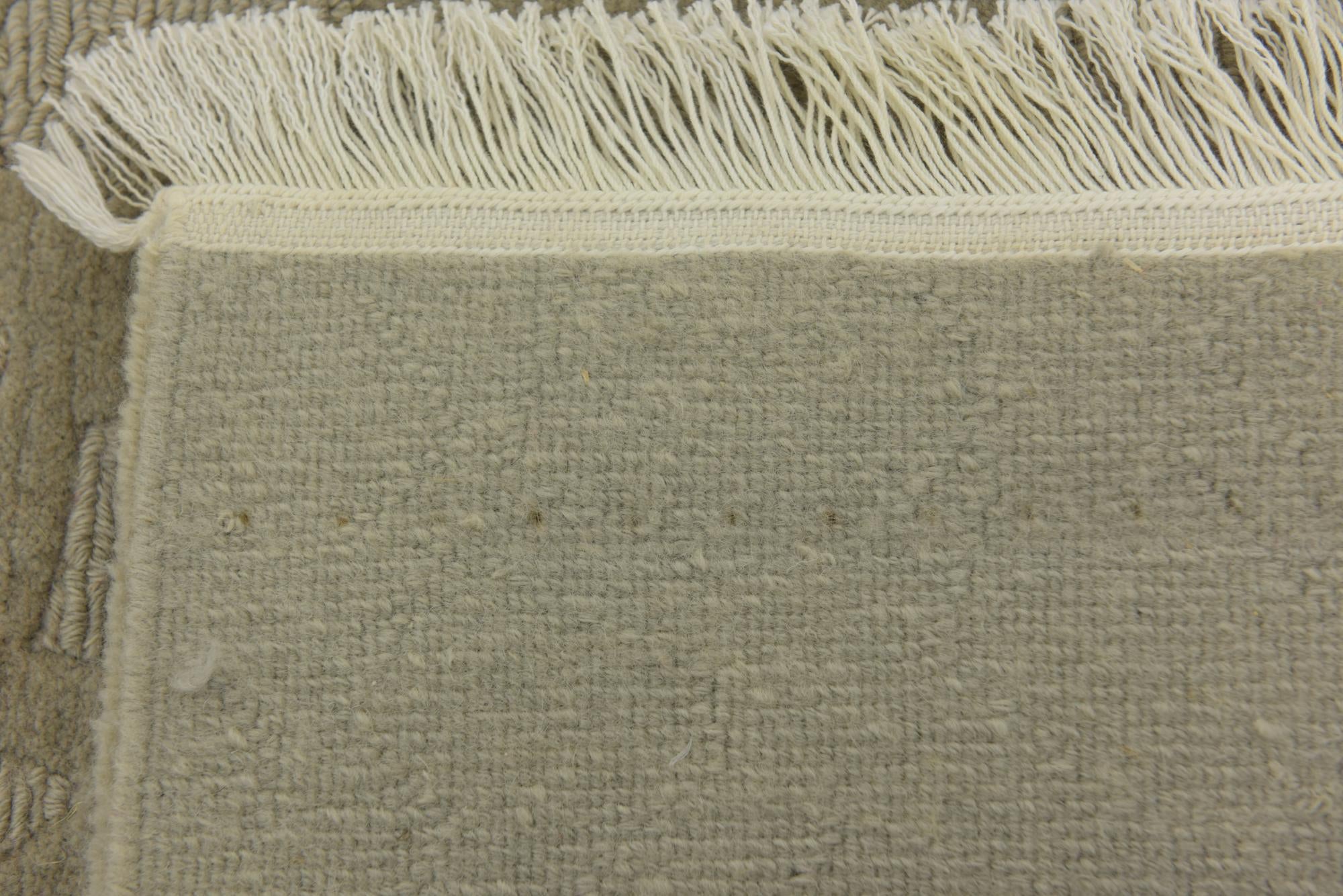 5' 8 x 7' 10 Hand Knotted Nepal Wool Rug