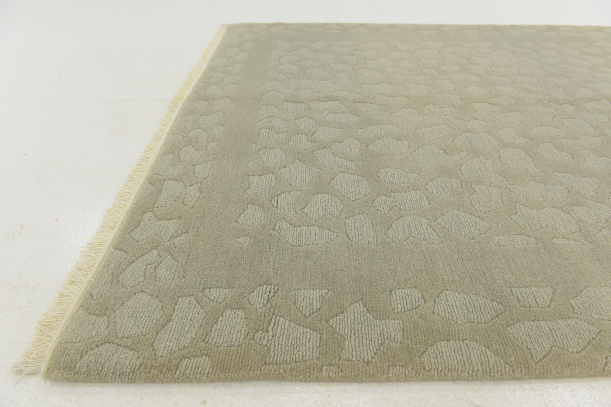 5' 8 x 7' 9 Hand Knotted Nepal Wool Rug