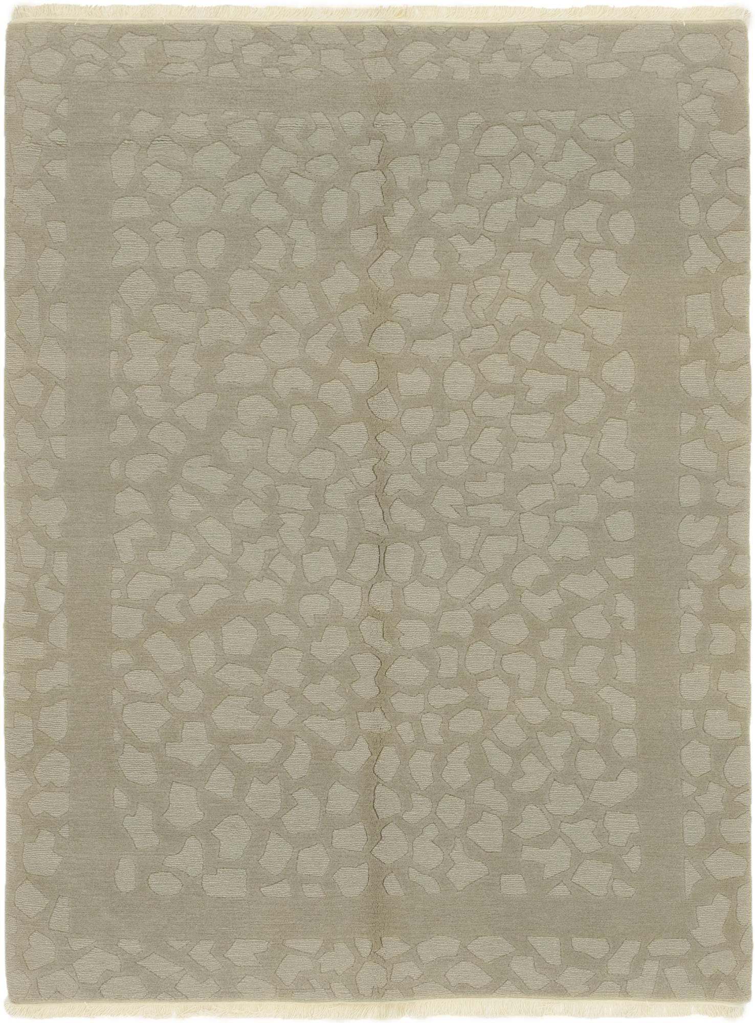5' 8 x 7' 9 Hand Knotted Nepal Wool Rug
